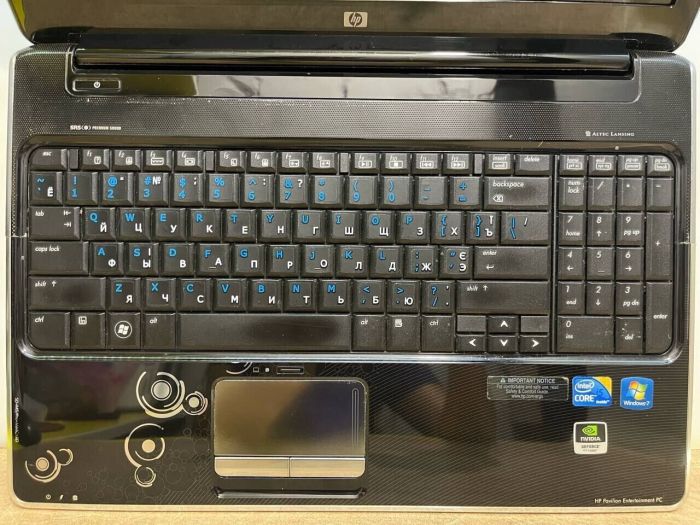 Ноутбук Б-клас HP Pavilion dv6-2114TX / 15.6" (1366x768) TN / Intel Core i5-540M (2 (4) ядра по 2.53 - 3.07 GHz) / 8 GB DDR3 / 240 GB SSD / nVidia GeForce GT 230M, 1 GB GDDR3, 128-bit / АКБ не тримає б/в - зображення 3