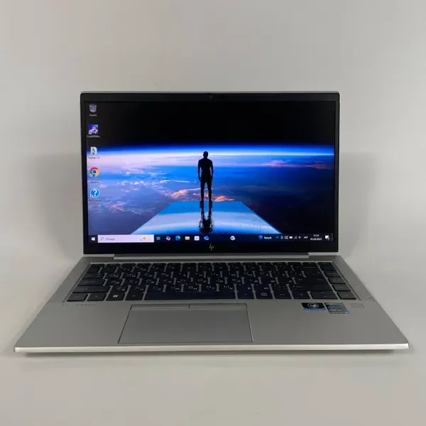 Ультрабук Б-клас HP EliteBook 840 G8 / 14" (1920x1080) IPS / Intel Core i5-1145G7 (4 (8) ядра по 2.6 - 4.4 GHz) / 16 GB DDR4 / 256 GB SSD / Intel Iris Xe Graphics / WebCam / TouchID б/в - зображення 2