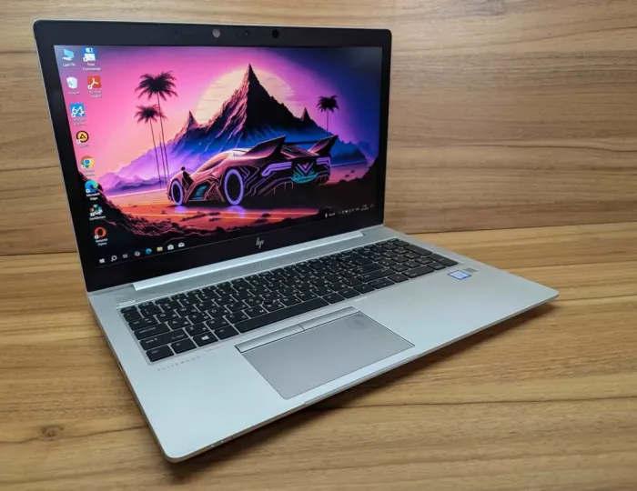 Ультрабук HP EliteBook 850 G6 / 15.6" (1920x1080) IPS / Intel Core i5-8365U (4 (8) ядра по 1.6 - 4.1 GHz) / 16 GB DDR4 / 512 GB SSD / Intel UHD Graphics / WebCam / TouchID / Windows 10 б/в - зображення 4