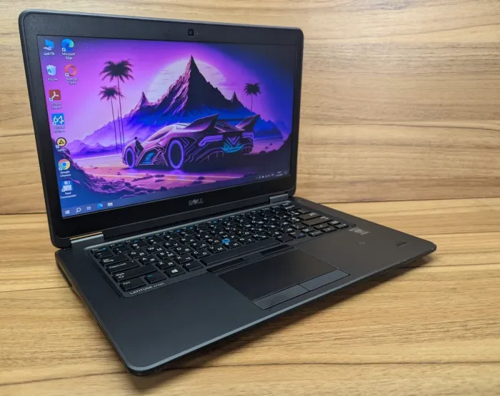 Ультрабук Б-клас Dell Latitude E7450 / 14" (1366x768) TN / Intel Core i5-5300U (2 (4) ядра по 2.3 - 2.9 GHz) / 8 GB DDR3 / 240 GB SSD / Intel HD Graphics 5500 / WebCam / Fingerprint / Windows 10 б/в - зображення 5