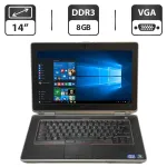 Ноутбук Б-клас Dell Latitude E6420 / 14" (1366x768) TN / Intel Core i5-2520M (2 (4) ядра по 2.5 - 3.2 GHz) / 4 GB DDR3 / 320 GB HDD / Intel HD Graphics 3000 / WebCam / DVD-ROM б/в