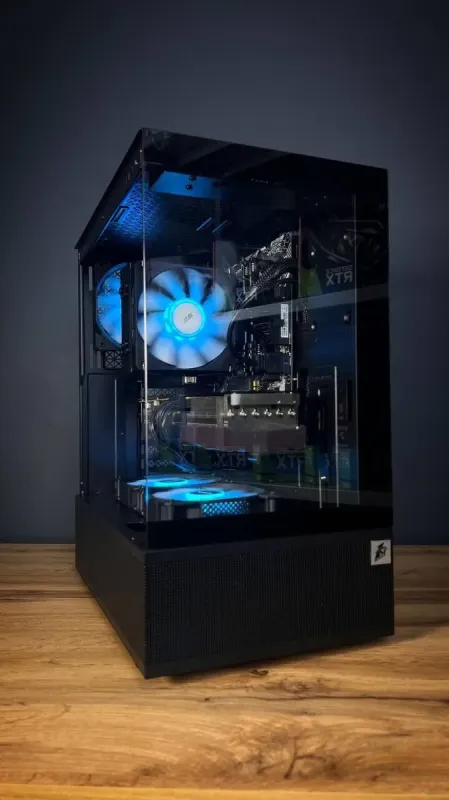 Збірка під замовлення: ігровий ПК 1stPlayer Mi7 ARGB Tower / AMD Ryzen 5 5600 (6 (12) ядер по 3.5 - 4.4 GHz) / 32 GB DDR4 / 1000 GB SSD M.2 / nVidia GeForce RTX 3070 Ti, 8 GB GDDR6X, 256-bit / 750W б/в - зображення 5