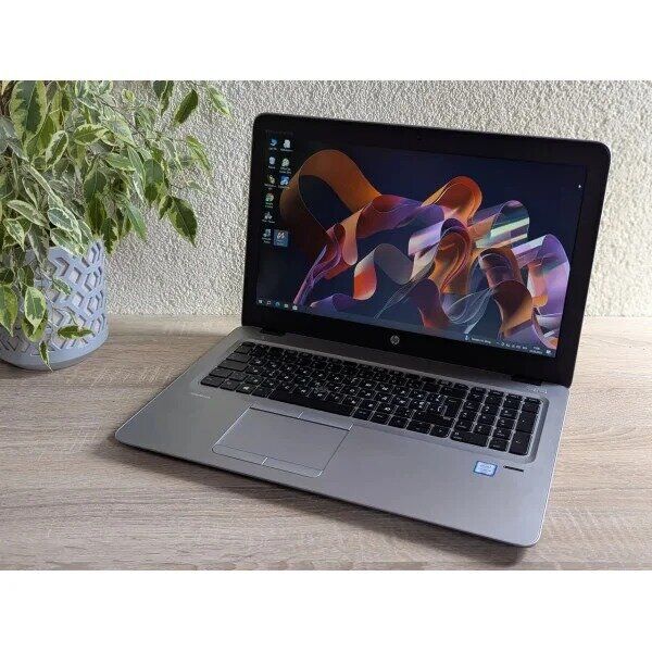 Ноутбук HP EliteBook 850 G3 / 15.6" (1920x1080) TN / Intel Core i7-6500U (2 (4) ядра по 2.5 - 3.1 GHz) / 16 GB DDR4 / 128 GB SSD + 1000 GB HDD / Intel HD Graphics 520 / WebCam б/в - зображення 4