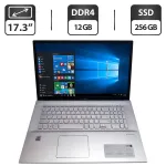 Ноутбук Asus Vivobook 17 X712JA / 17.3" (1600x900) TN / Intel Core i5-1035G1 (4 (8) ядра по 1.0 - 3.6 GHz) / 12 GB DDR4 / 256 GB SSD / Intel UHD Graphics / WebCam б/в