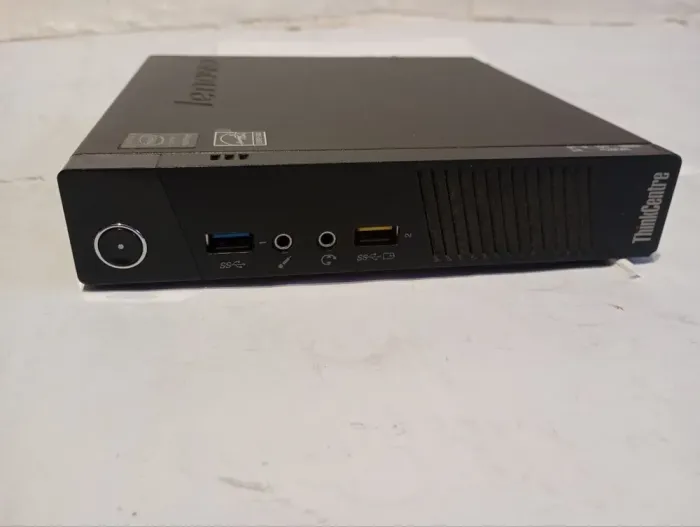 Неттоп Б-клас Lenovo ThinkCentre M73 Tiny USFF / Intel Pentium G3240T (2 ядра по 2.7 GHz) / 8 GB DDR3 / 128 GB SSD / Intel HD Graphics б/в - зображення 2