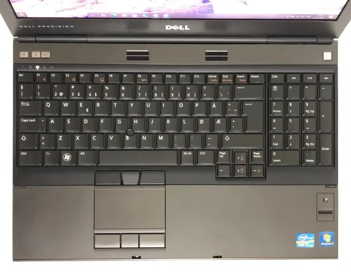 Мобільна робоча станція Б-клас Dell Precision M4600 / 15.6" (1920x1080) TN / Intel Core i7-2760QM (4 (8) ядра по 2.4 - 3.5 GHz) / 8 GB DDR3 / 256 GB SSD / nVidia Quadro 1000M, 2 GB GDDR3, 128-bit / WebCam / DVD-ROM б/в - зображення 8