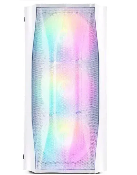 Ігровий ПК 1stPlayer X3 M-4F1-W-WH ICE Tower / Intel Core i5-10400F (6 (12) ядер по 2.9 - 4.3 GHz) / 16 GB DDR4 / 512 GB SSD / nVidia GeForce GTX 1060, 6 GB GDDR5, 192-bit б/в - зображення 2