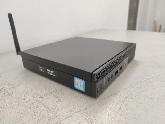 Неттоп Dell OptiPlex 3040 Micro USFF / Intel Core i3-6100T (2 (4) ядра по 3.2 GHz) / 8 GB DDR3 / 128 GB SSD / Intel HD Graphics 530 / Wi-Fi + Блок живлення б/в - зображення 5