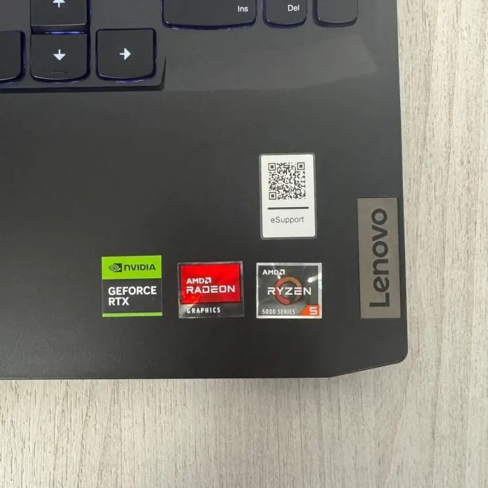 Ігровий ноутбук Б-класу Lenovo IdeaPad Gaming 3 15ACH6 / 15.6" (1920x1080) IPS / AMD Ryzen 5 5500H (4 (8) ядра по 3.3 - 4.2 GHz) / 16 GB DDR4 / 512 GB SSD NVMe / nVidia GeForce RTX 2050, 4 GB GDDR6, 64-bit / WebCam б/в - зображення 7