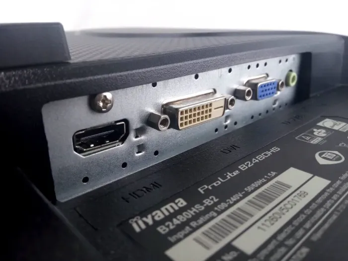 Монітор Iiyama B2480HS / 24" (1920x1080) TN / VGA, DVI, HDMI, Audio б/в - зображення 4