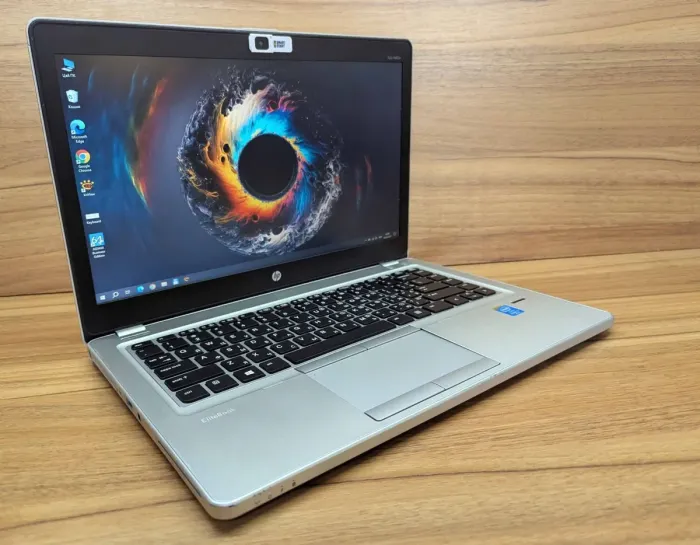 Ноутбук Б-клас HP EliteBook Folio 9480m / 14" (1600x900) TN / Intel Core i7-4600U (2 (4) ядра по 2.1 - 3.3 GHz) / 8 GB DDR3 / 240 GB SSD / Intel HD Graphics 4400 / WebCam / Fingerprint / Windows 10 б/в - зображення 4