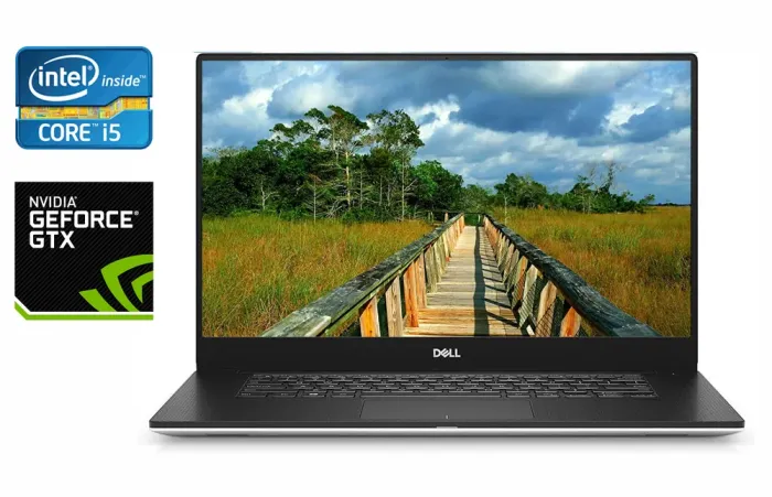 Ігровий ультрабук Б-клас Dell XPS 15 7590 / 15.6" (1920x1080) IPS / Intel Core i5-9300H (4 (8) ядра по 2.4 - 4.1 GHz) / 16 GB DDR4 / 512 GB SSD / nVidia GeForce GTX 1650, 4 GB GDDR6, 128-bit / WebCam / HDMI б/в - зображення 1