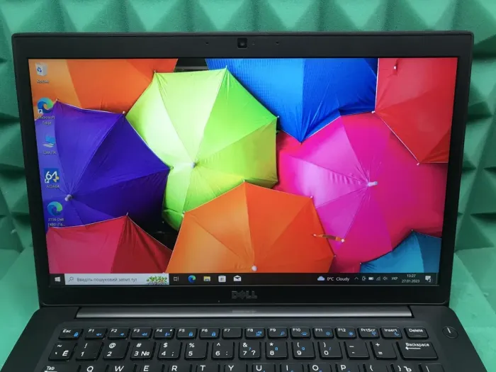 Ультрабук Б-клас Dell Latitude 7480 / 14" (1920x1080) IPS / Intel Core i7-6600U (2 (4) ядра по 2.6 - 3.4 GHz) / 8 GB DDR4 / 256 GB SSD M.2 / Intel HD Graphics 520 / WebCam / HDMI б/в - зображення 3