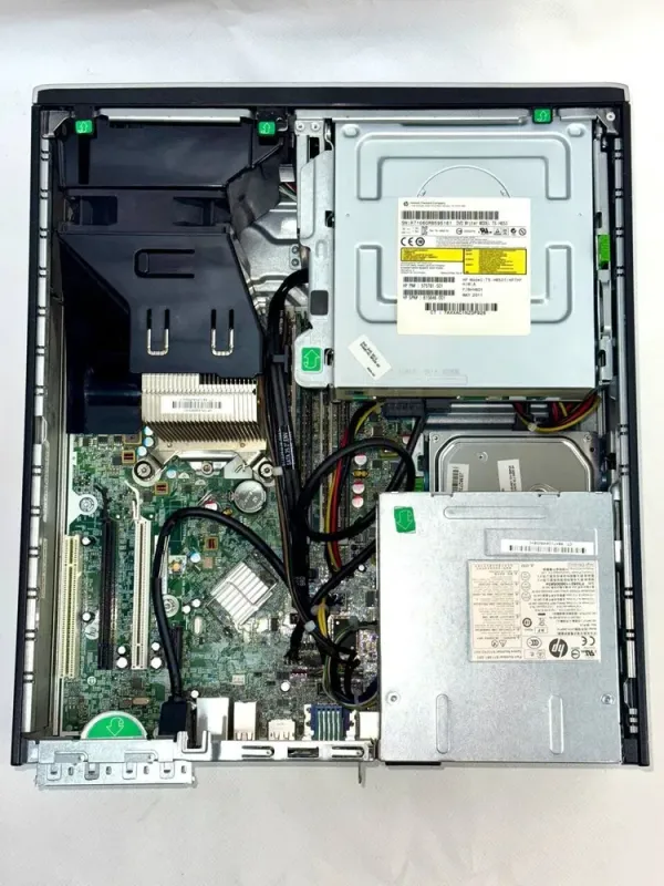Комп'ютер HP Compaq 8200 Elite SFF / Intel Core i7-2600 (4 (8) ядра по 3.4 - 3.8 GHz) / 8 GB DDR3 / 120 GB SSD + 500 GB HDD / Intel HD Graphics 2000 / DVD-ROM б/в - зображення 6