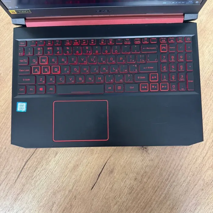 Ігровий ноутбук Б-клас Acer Nitro 5 AN515-54 / 15.6" (1920x1080) IPS / Intel Core i5-9300H (4 (8) ядра по 2.4 - 4.1 GHz) / 8 GB DDR4 / 256 GB SSD / nVidia GeForce GTX 1050, 3 GB GDDR5, 96-bit / WebCam б/в - зображення 7
