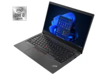 Ультрабук Lenovo ThinkPad E14 G1 / 14" (1920x1080) IPS / Intel Core i3-10110U (2 (4) ядра по 2.1 - 4.2 GHz) / 8 GB DDR4 / 128 GB SSD / Intel UHD Graphics / WebCam / Win 10 Pro б/в
