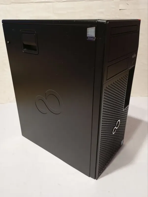 ПК Б-клас Fujitsu Esprimo P758 E85+ Tower / Intel Core i3-8100 (4 ядра по 3.6 GHz) / 16 GB DDR4 / 256 GB SSD + 500 GB HDD / Intel UHD Graphics 630 б/в - зображення 3