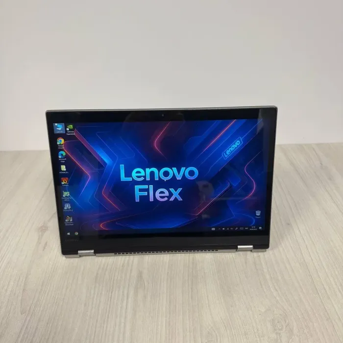 Ноутбук-трансформер Б-клас Lenovo Flex 5-1570 / 15.6" (1920x1080) IPS Touch / Intel Core i5-8250U (4 (8) ядра по 1.6 - 3.4 GHz) / 8 GB DDR4 / 256 GB SSD NVMe / nVidia GeForce MX130, 2 GB GDDR5, 64-bit / WebCam б/в - зображення 8