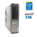 Комп'ютер Dell OptiPlex 3010 SFF / Intel Core i5-3550S (4 ядра по 3.0 - 3.7 GHz) / 8 GB DDR3 / 320 GB HDD / Intel HD Graphics 2500 б/в