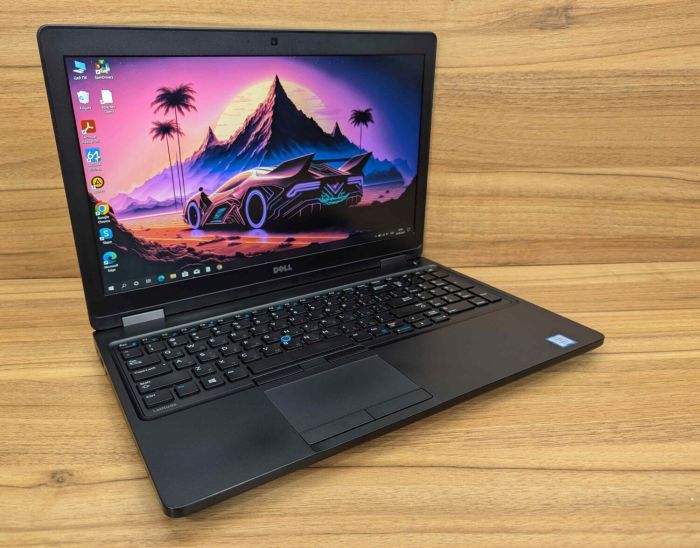 Ноутбук Dell Latitude 5580 / 15.6" (1920x1080) IPS / Intel Core i7-7820HQ (4 (8) ядра по 2.9 - 3.9 GHz) / 16 GB DDR4 / 512 GB SSD / nVidia GeForce 940MX, 2 GB GDDR5, 64-bit / WebCam / HDMI / Windows 10 б/в - зображення 4