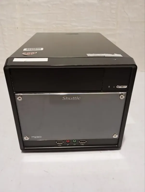ПК Shuttle XPC Cube SH510R4 Tower / Intel Core i5-2400 (4 ядра по 3.1 - 3.4 GHz) / 8 GB DDR3 / 128 GB SSD / Intel HD Graphics 2000 б/в - зображення 2