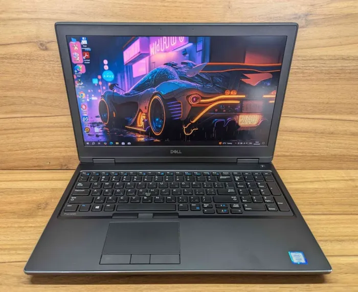 Мобільна робоча станція Dell Precision 7530 / 15.6" (1920x1080) IPS / Intel Xeon E-2186M (6 (12) ядер по 2.9 - 4.8 GHz) / 64 GB DDR4 / 512 GB SSD / nVidia Quadro P2000, 4 GB GDDR5, 128-bit / HDMI / USB Type-C / Windows 10 б/в - зображення 2