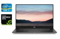 Ігровий ноутбук Dell XPS 15 7590 / 15.6" (3840x2160) IPS / Intel Core i7-9750H (6 (12) ядер по 2.6 - 4.5 GHz) / 16 GB DDR4 / 512 GB SSD / nVidia GeForce GTX 1650, 4 GB GDDR6, 128-bit / WebCam / HDMI / Windows 10 б/в