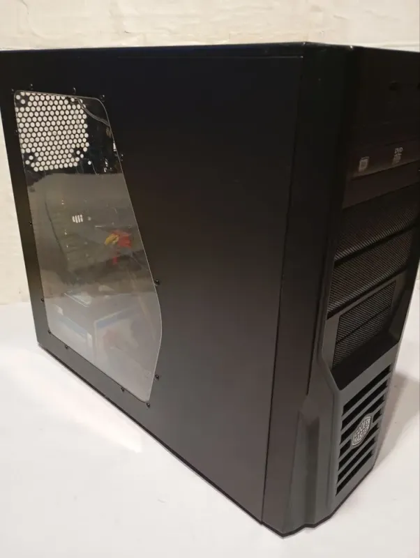 Ігровий ПК Cooler Master Elite 431 Tower / Intel Core i5-6400 (4 ядра 2,7 - 3,3 ГГц) / 16 ГБ DDR4 / 500 ГБ SSD + 1000 ГБ HDD / nVidia GeForce GTX 560, 2 ГБ GDDR5, 256-біт / DVD-RW / 550 Вт б/в - зображення 3