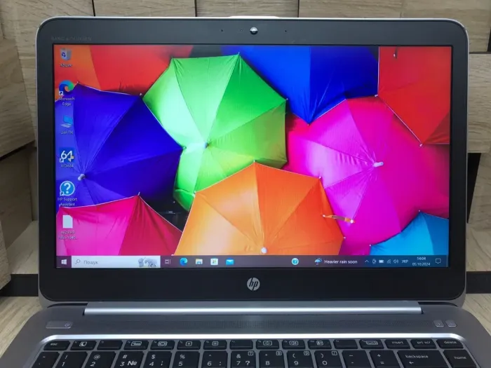 Ультрабук Б-клас HP EliteBook Folio 1040 G3 / 14" (1920x1080) IPS / Intel Core i7-6600U (2 (4) ядра по 2.6 - 3.4 GHz) / 8 GB DDR4 / 256 GB SSD M.2 / Intel HD Graphics 520 / HDMI б/в - зображення 3