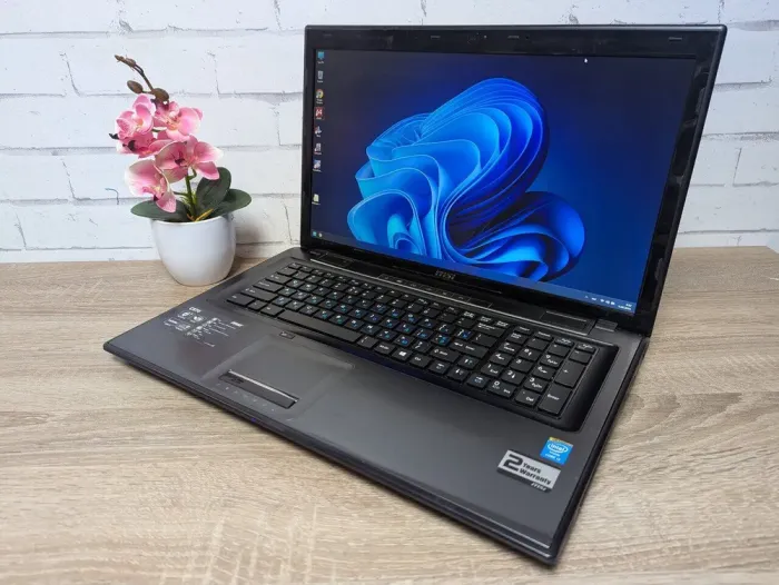 Ноутбук Б-клас MSI CR70 / 17.3" (1920x1080) TN / Intel Core i3-4000M (2 (4) ядра по 2.4 GHz) / 8 GB DDR3 / 128 GB SSD / Intel HD Graphics 4600 / WebCam б/в - зображення 5