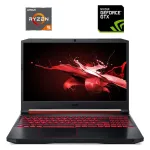 Ігровий ноутбук Б-класу Acer Nitro 5 AN515-43 / 15.6" (1920x1080) IPS / AMD Ryzen 5 3550H (4 (8) ядра по 2.1 - 3.7 GHz) / 16 GB DDR4 / 256 GB SSD NVMe + 1000 GB HDD / nVidia GeForce GTX 1650, 4 GB GDDR6, 128-bit / WebCam б/в