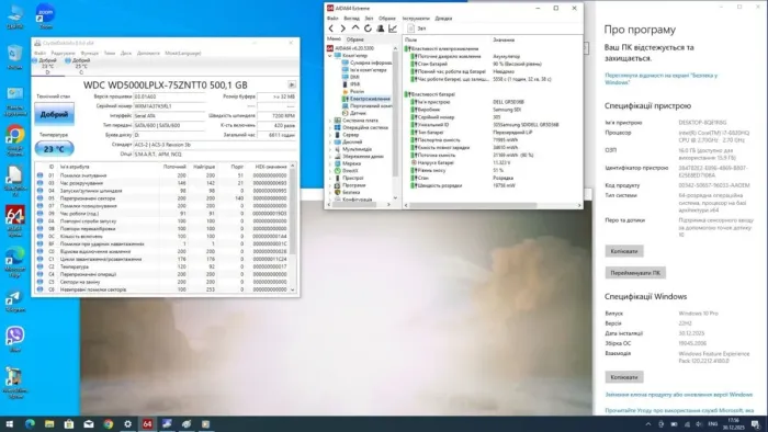 Мобільна робоча станція Dell Precision 7510 / 15,6" (1920x1080) IPS Touch / Intel Core i7-6820HQ (4 (8) ядра по 2,7 - 3,6 ГГц) / 16 ГБ DDR4 / 256 ГБ SSD M.2 + 500 ГБ HDD / AMD FirePro W5170M, 2 ГБ GDDR5, 128-біт / Веб-камера б/в - зображення 10