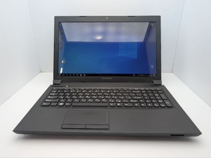 Ноутбук Lenovo B570e / 15.6" (1366x768) TN / Intel Core i3-2330M (2 (4) ядра по 2.2 GHz) / 8 GB DDR3 / 128 GB SSD / Intel HD Graphics 3000 / WebCam / DVD-ROM б/в - зображення 2