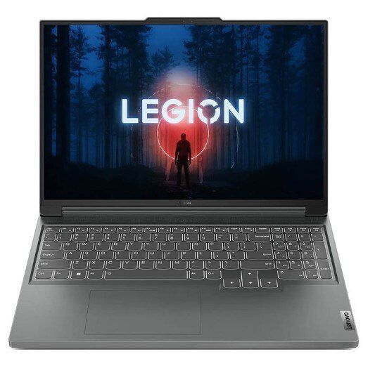 Ігровий ноутбук Lenovo Legion Slim 5 16APH8 / 16" (1920x1200) IPS / AMD Ryzen 5 7640HS (6 (12) ядер по 4,3 - 5,0 ГГц) / 16 ГБ DDR5 / 960 ГБ SSD / nVidia GeForce RTX 4060, 8 ГБ GDDR6, 128-біт / Веб-камера б/в - зображення 2