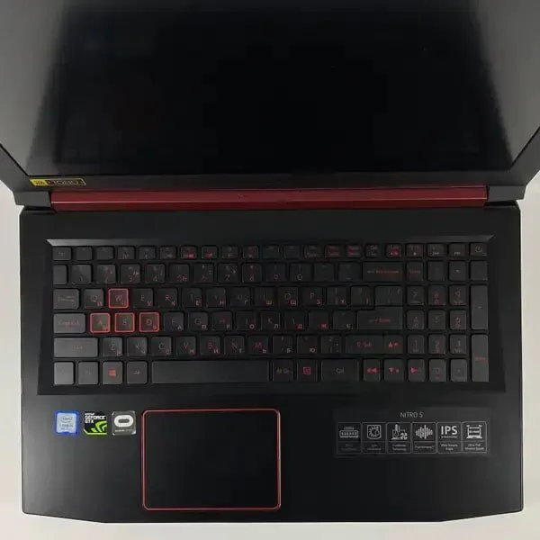 Ігровий ноутбук Б-клас Acer Nitro 5 AN515-53 / 15.6" (1920x1080) IPS / Intel Core i5-8300H (4 (8) ядра по 2.3 - 4.0 GHz) / 16 GB DDR4 / 512 GB SSD / nVidia Geforce GTX 1050, 4 GB GDDR5, 128-bit / WebCam / HDMI б/в - зображення 3