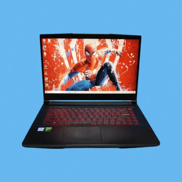 Ігровий ноутбук Б-клас MSI GF63 Thin 9SCXR / 15.6" (1920x1080) IPS / Intel Core i5-9300H (4 (8) ядра по 2.4 - 4.1 GHz) / 16 GB DDR4 / 512 GB SSD / nVidia GeForce GTX 1650 Max-Q, 4 GB GDDR6, 128-bit / WebCam / Win 10 Home б/в - зображення 2