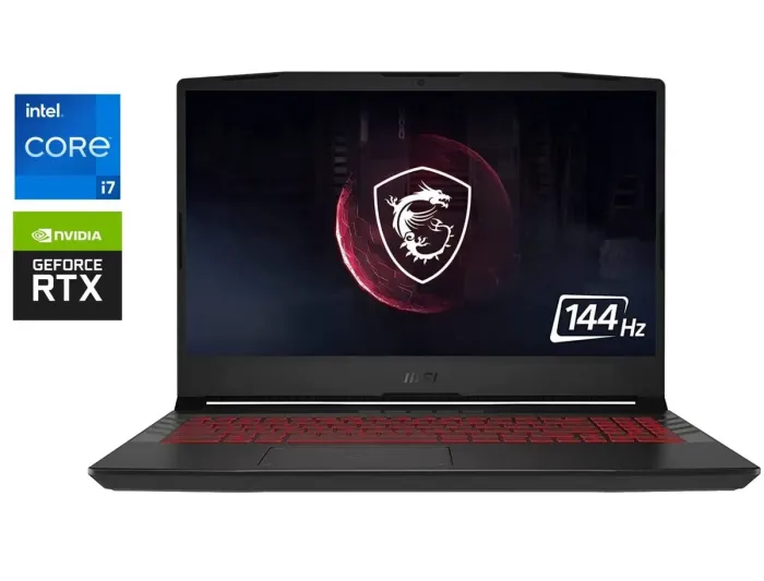 Ігровий ноутбук MSI Pulse GL66 11UEK / 15.6" (1920x1080) IPS / Intel Core i7-11800H (8 (16) ядер по 2.3 - 4.6 GHz) / 16 GB DDR4 / 500 GB SSD / nVidia GeForce RTX 3060, 6 GB GDDR6, 192-bit / WebCam б/в - зображення 1