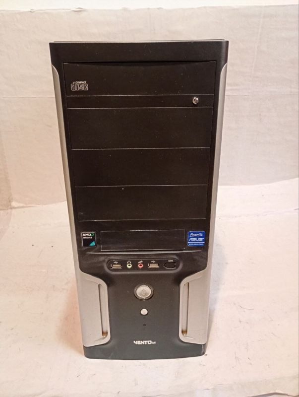 ПК Asus Vento A8 Tower / AMD Athlon II X3 460 (3 ядра по 3.4 GHz) / 16 GB DDR3 / 120 GB SSD / AMD Radeon HD 6670, 1 GB GDDR5, 128-bit / DVD-RW / 450W б/в - зображення 2
