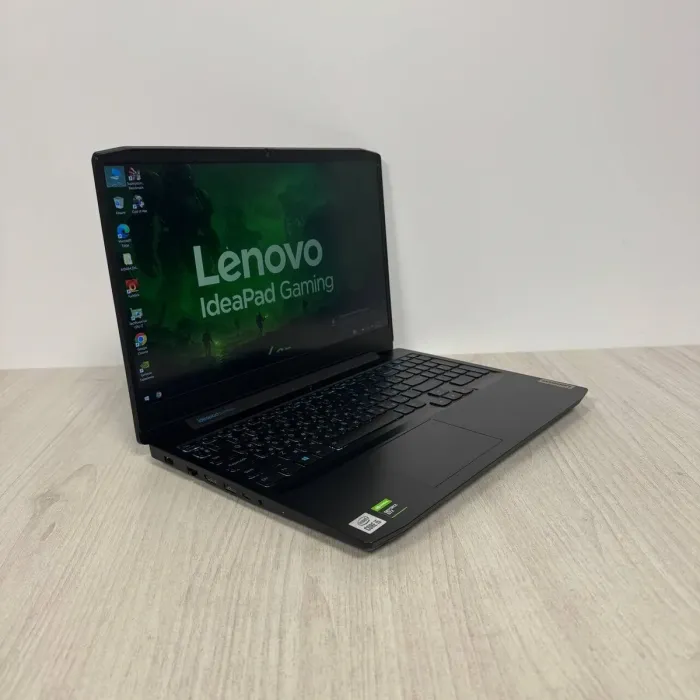 Ігровий ноутбук Б-класу Lenovo Gaming 3 15IMH05 / 15,6" (1920x1080) IPS / Intel Core i5-10300H (4 (8) ядра по 2,5 - 4,5 ГГц) / 8 ГБ DDR4 / 256 ГБ SSD / nVidia GeForce GTX 1650 TI, 4 ГБ GDDR6, 128-біт / WebCam б/в - зображення 5
