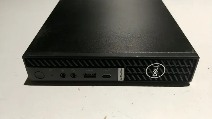 Неттоп Б-клас Dell OptiPlex 7000 Micro USFF / Intel Core i5-12500T (6 (12) ядер по 2.0 - 4.4 GHz) / 16 GB DDR4 / 256 GB SSD / Intel UHD Graphics 770 / Win 11 Pro б/в - зображення 2