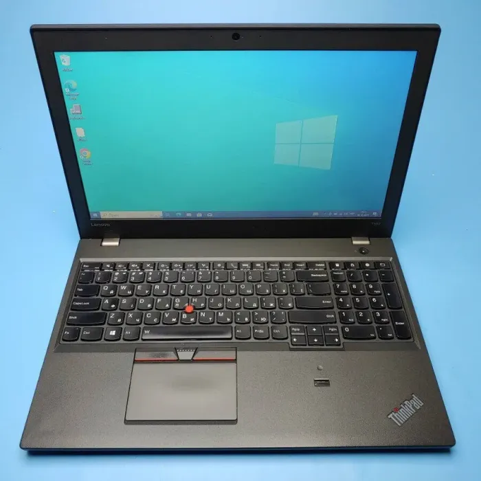 Ноутбук Б-клас Lenovo ThinkPad T560 / 15.6" (1366x768) TN / Intel Core i5-6200U (2 (4) ядра по 2.3 - 2.8 GHz) / 8 GB DDR3 / 256 GB SSD / Intel HD Graphics 520 / WebCam / Win 10 Pro б/в - зображення 8