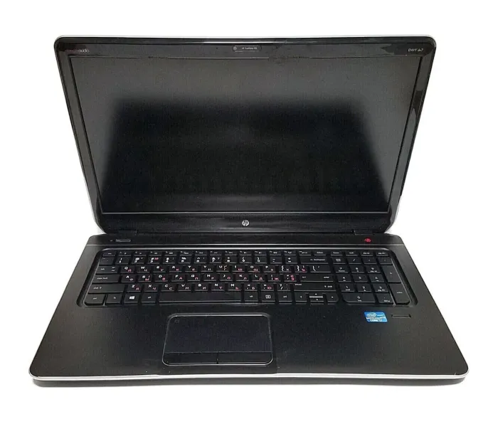 Ноутбук Б клас HP Envy dv7-7243cl / 17,3" (1920х1080) TN / Intel Core i7-3630QM (4 (8) ядра по 2,4 - 3,4 ГГц) / 16 ГБ DDR3 / 480 ГБ SSD / Веб-камера HP TrueVision / DVD-ROM / Сканер відбитків пальців / USB 3.0 / HDMI / Win 10 (без ліцензії) / АКБ не т б/в - изображение 3