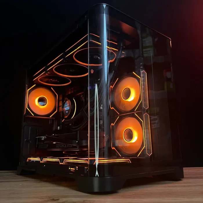 Збірка на замовлення: ігровий ПК GameMax Hype-M Black Tower / AMD Ryzen 7 7700 (8 (16) ядер по 3,8 - 5,3 ГГц) / 32 ГБ DDR5 / 2000 ГБ SSD M.2 / nVidia GeForce RTX 5070, 12 ГБ GDDR7, 192-bit / 750 Вт - зображення 3