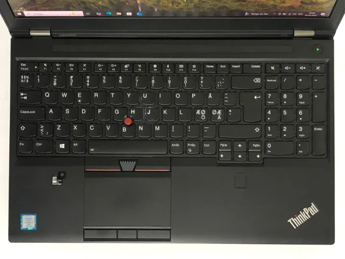 Мобільна робоча станція Lenovo Thinkpad P51 / 15.6" (3840x2160) IPS / Intel Core i7-7820HQ (4 (8) ядра по 2.9 - 3.9 GHz) / 8 GB DDR4 / 256 GB SSD / nVidia Quadro M2200, 4 GB GDDR5, 128-bit / WebCam / Win 10 Pro б/в - изображение 8