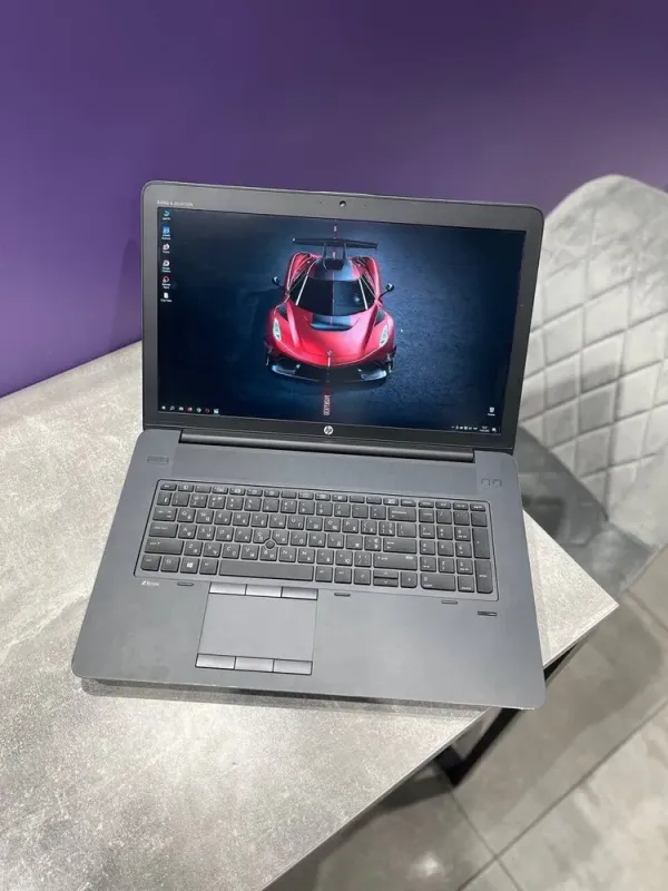 Мобильная рабочая станция HP ZBook 17 G3 / 17.3" (1920x1080) IPS / Intel Core i7-6700HQ (4 (8) ядра по 2.6 - 3.5 GHz) / 16 GB DDR4 / 480 GB SSD / nVidia Quadro M1000M, 2 GB GDDR5, 128-bit / WebCam б/в - зображення 2