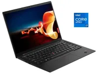 Ультрабук Lenovo Thinkpad X1 Carbon Gen10 / 14" (1920x1200) IPS Touch / Intel Core i7-1270P (12 (16) ядер по 3.5 - 4.8 GHz) / 32 GB DDR4 / 1000 GB SSD / Intel Iris Xe Graphics / WebCam б/в