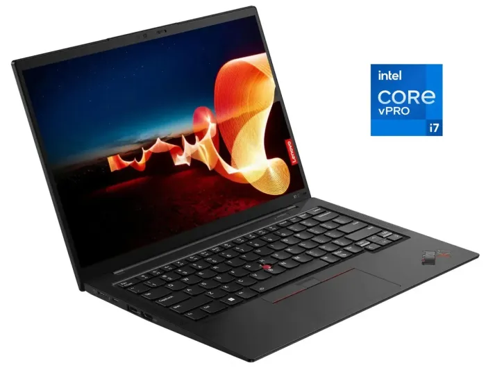Ультрабук Lenovo Thinkpad X1 Carbon Gen10 / 14" (1920x1200) IPS Touch / Intel Core i7-1270P (12 (16) ядер по 3.5 - 4.8 GHz) / 32 GB DDR4 / 1000 GB SSD / Intel Iris Xe Graphics / WebCam б/в - зображення 1