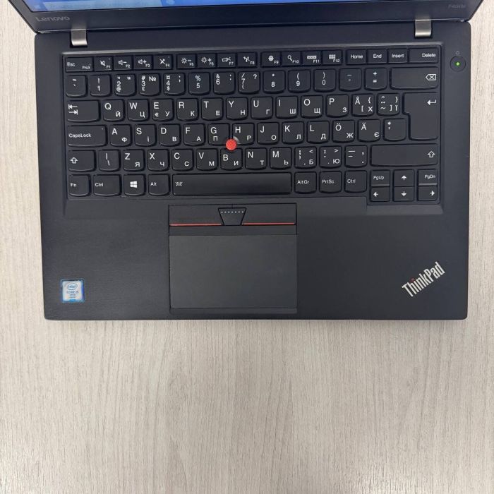 Ноутбук Lenovo ThinkPad T460s / 14" (1920x1080) IPS / Intel Core i5-6300U (2 (4) ядра по 2.4 - 3.0 GHz) / 8 GB DDR4 / 256 GB SSD / Intel HD Graphics 520 / WebCam б/в - зображення 3