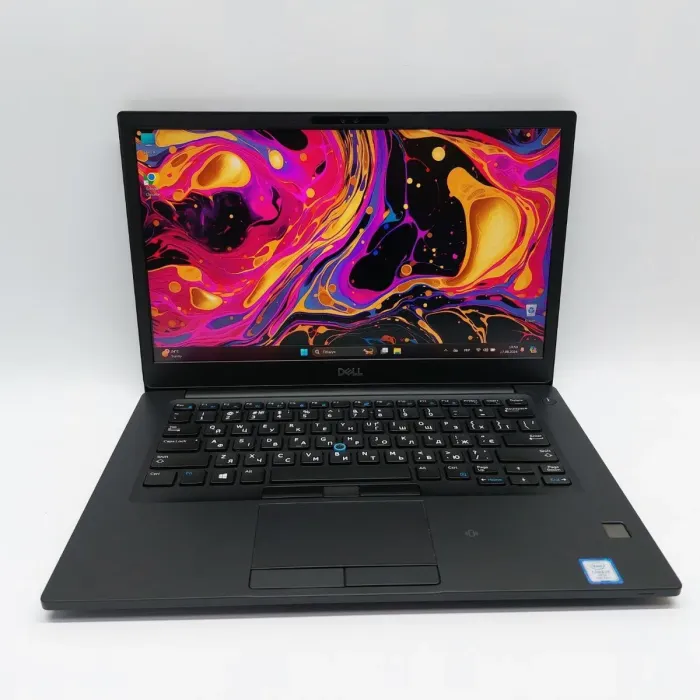 Ультрабук Dell Latitude 7490 / 14" (1920x1080) TN / Intel Core i7-8650U (4 (8) ядра по 1.9 - 4.2 GHz) / 16 GB DDR4 / 256 GB SSD / Intel UHD Graphics 620 / WebCam / Windows 11 Pro б/в - зображення 2
