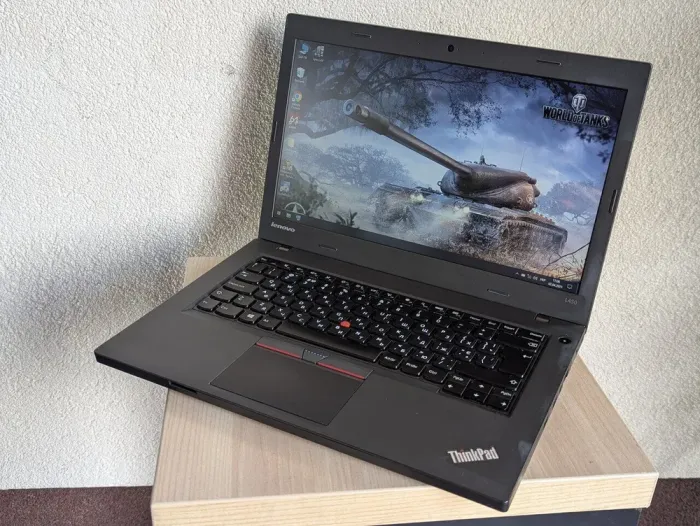 Ноутбук Б-клас Lenovo ThinkPad L450 / 14" (1366x768) TN / Intel Core i3-5005U (2 (4) ядра по 2.0 GHz) / 8 GB DDR3 / 128 GB SSD / Intel HD Graphics 5500 / WebCam б/в - зображення 6